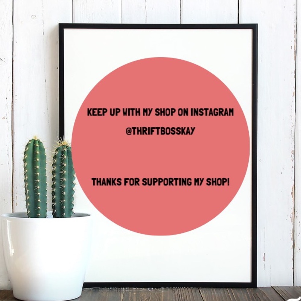 Let’s stay connected! Follow me on Instagram!